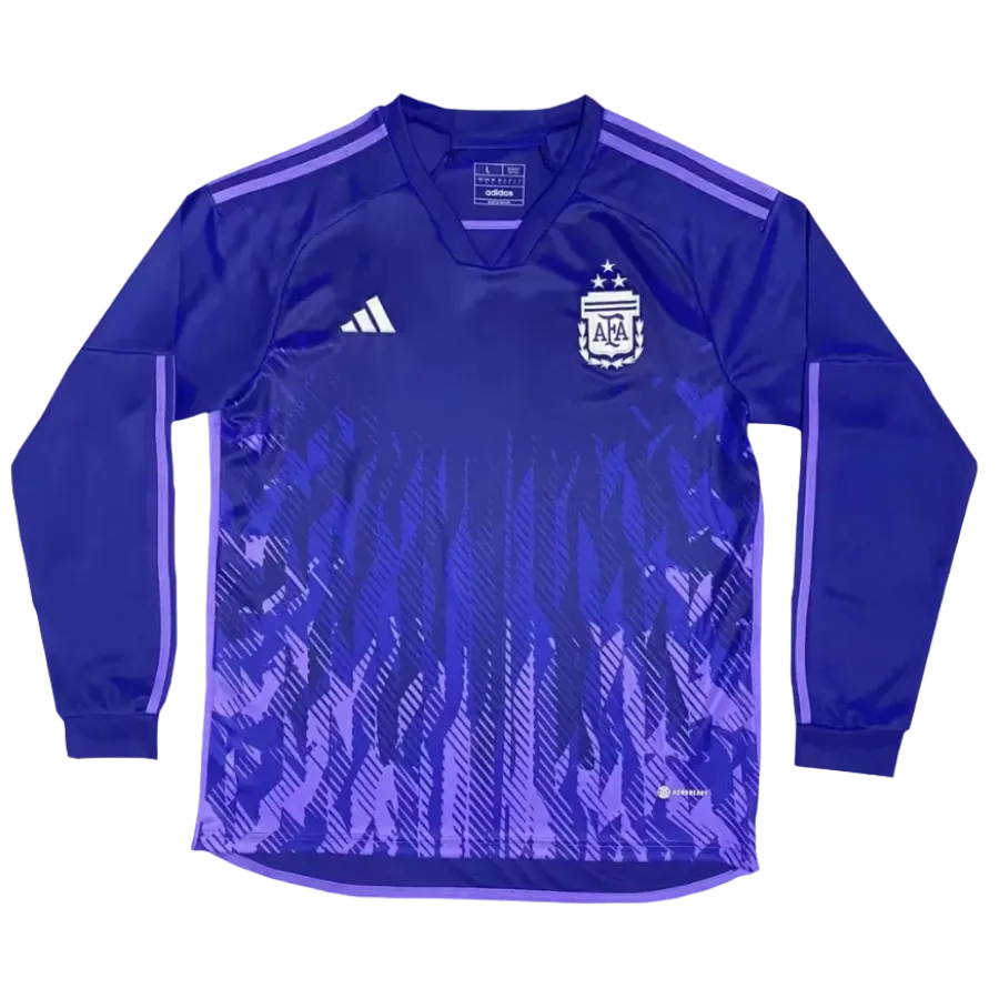 CAMISA ARGENTINA 3 ESTRELAS 2023 UNIFORME TITULAR DE CAMPEÃ DA COPA DO  MUNDO, AEROREADY