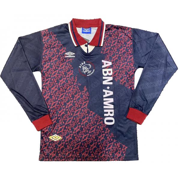 Camisa II AJax 1995 1996 Umbro retro manga comprida