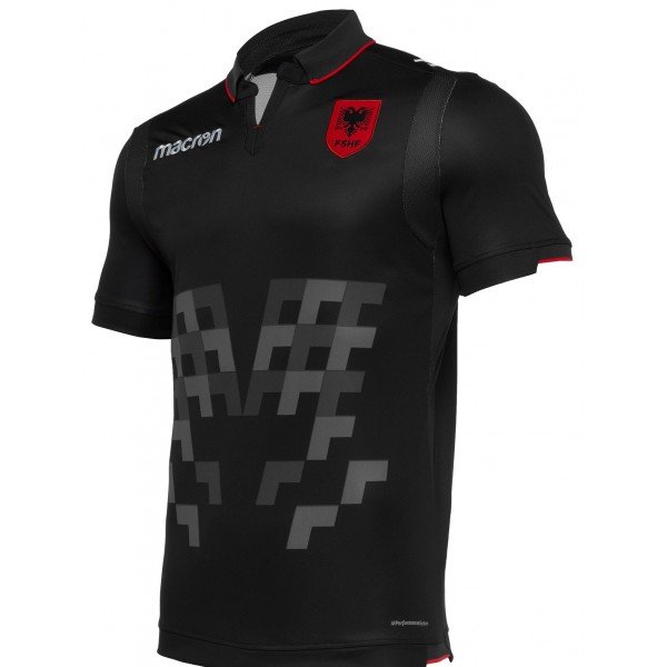 Camisa oficial Macron seleção da Albania 2019 III jogador