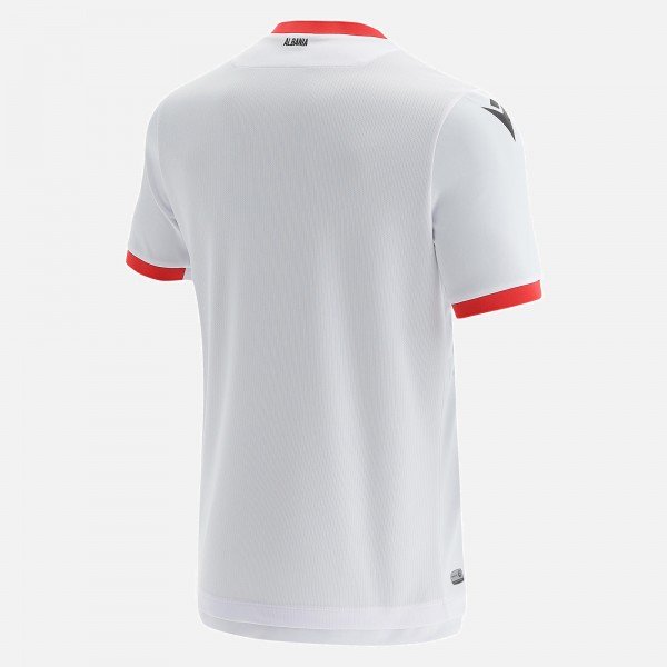 Camisa II Seleção da Albania 2021 2022 Macron oficial