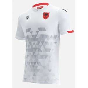 Camisa II Seleção da Albania 2021 2022 Macron oficial