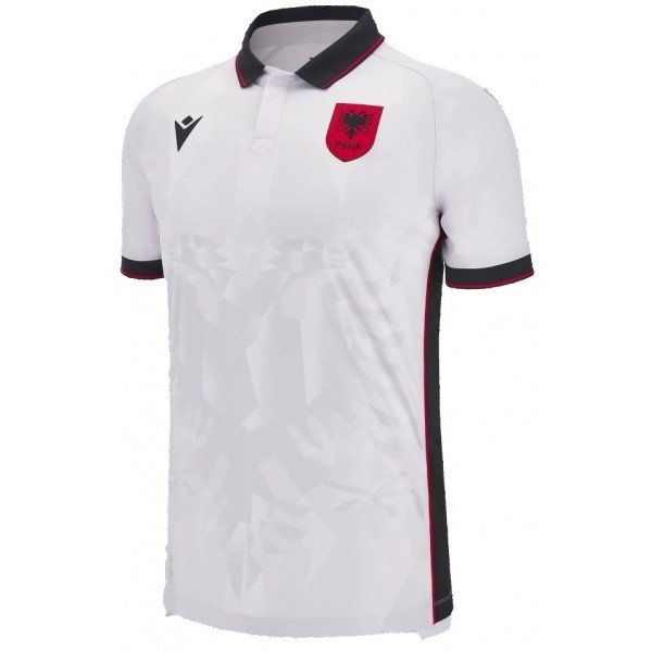 Camisa II Seleção da Albania 2023 2024 Macron oficial 