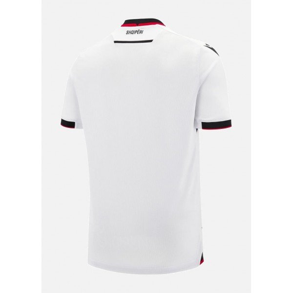 Camisa II Seleção da Albania 2024 2025 Macron oficial 