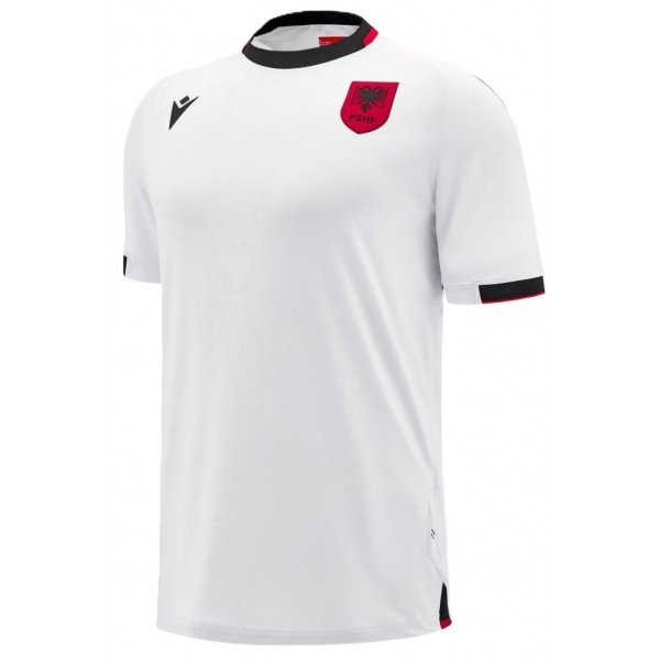 Camisa II Seleção da Albania 2024 2025 Macron oficial 