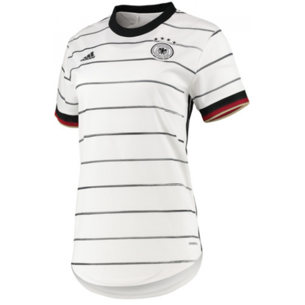 Camisa feminina oficial Adidas seleção da Alemanha 2020 2021 I