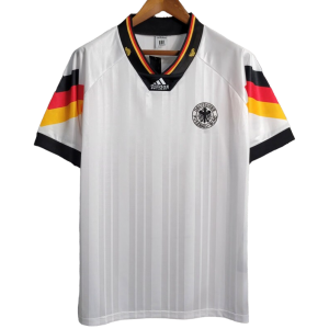 Camisa I Seleção da Alemanha 1992 Adidas retro 