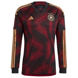 Camisa II Seleção da Alemanha 2022 Adidas oficial manga comprida