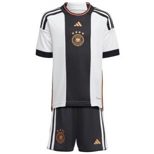 Kit infantil I Seleção da Alemanha 2022 Adidas oficial 