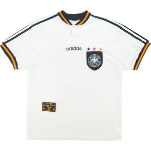 Camisa retro Adidas seleção da Alemanha 1996 I jogador