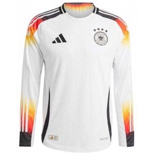 Camisa I Seleção da Alemanha 2024 Adidas oficial manga comprida