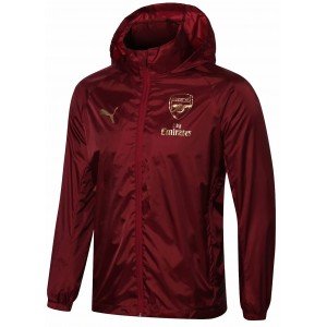 Jaqueta corta vento oficial Puma Arsenal 2018 2019 vermelha