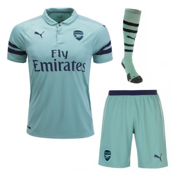 Kit adulto oficial Puma Arsenal 2018 2019 III jogador