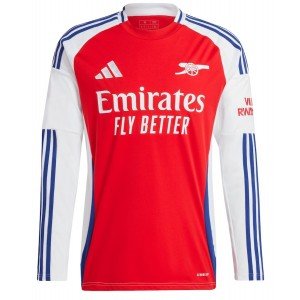 Camisa I Arsenal 2024 2025 Adidas oficial manga comprida