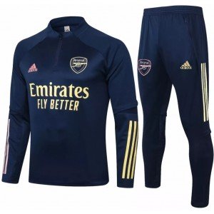 Kit treinamento oficial Adidas Arsenal 2020 2021 Azul