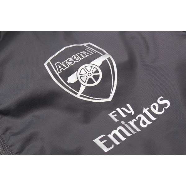 Jaqueta corta vento oficial Puma Arsenal 2018 2019 preta