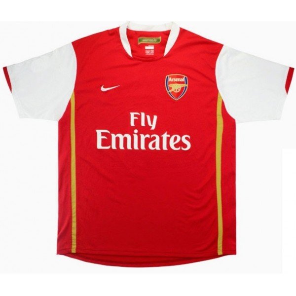 Camisa I Arsenal 2007 2008 Home retro 