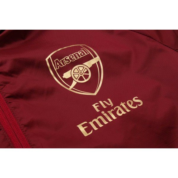 Jaqueta corta vento oficial Puma Arsenal 2018 2019 vermelha