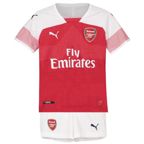 Kit infantil oficial Puma Arsenal 2018 2019 I jogador