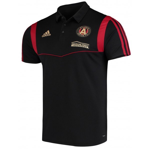 Camisa polo oficial Adidas Atlanta United 2019 preta