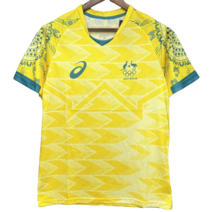Camisa I Seleção da Australia 2024 Asics oficial 
