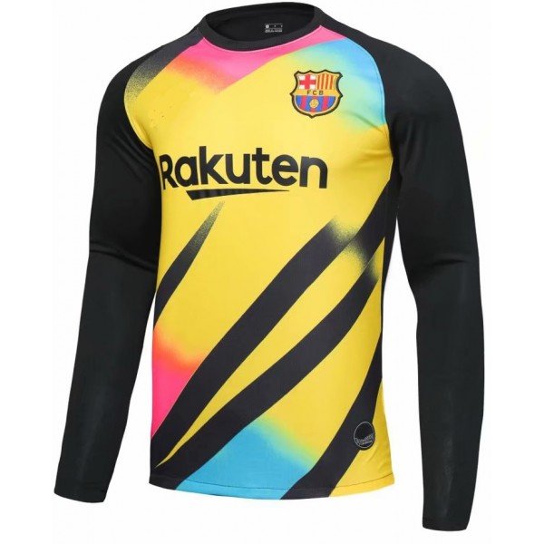 Camisa Barcelona 2019 2020 Home Goleiro manga comprida