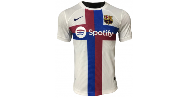 Barcelona Nike 2022/23 Third Breathe Stadium Replica Blank Jersey - Gray