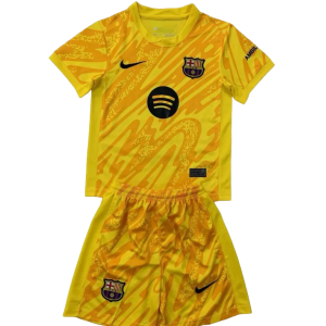 Kit infantil Goleiro I Barcelona 2024 2025 Home 