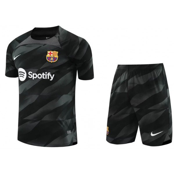 Kit infantil Goleiro II Barcelona 2023 2024 Away