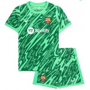 Kit infantil Goleiro II Barcelona 2024 2025 Away