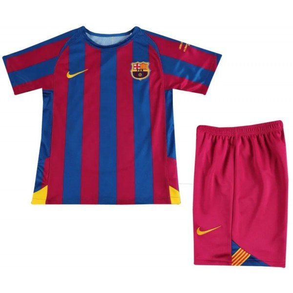 Kit infantil I Barcelona 2005 2006 Home retro