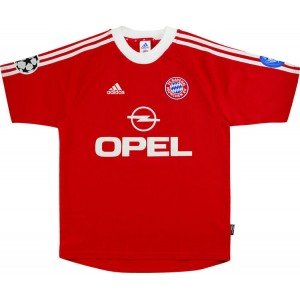 Camisa I Bayern de Munique 2001 2002 Adidas Retro