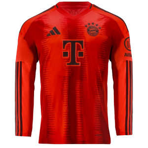 Camisa I Bayern de Munique 2024 2025 Adidas oficial manga comprida