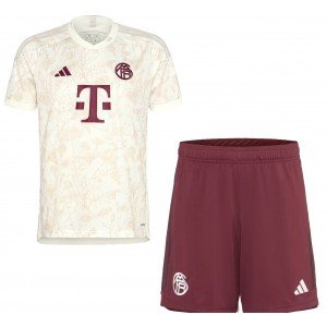 Kit infantil III Bayern de Munique 2023 2024 Adidas oficial