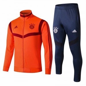 Kit treinamento oficial Adidas Bayern de Munique 2019 2020 laranja