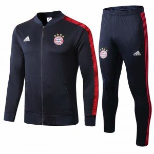 Kit treinamento oficial Adidas Bayern de Munique 2019 2020 azul e vermelho