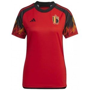 Camisa Feminina I Seleção da Belgica 2022 Adidas oficial 