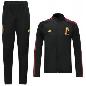 Kit treinamento oficial Adidas seleção da Belgica 2020 2021 Preto