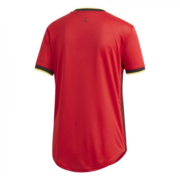 Camisa feminina oficial Adidas seleção da Belgica 2020 2021 I