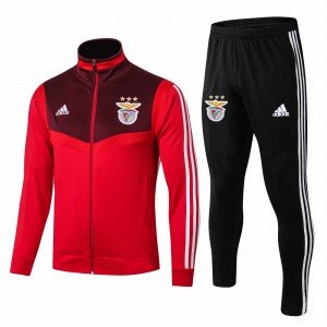 Kit treinamento oficial Adidas Benfica 2019 2020 Vermelho e preto