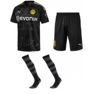 Kit adulto oficial Puma Borussia Dortmund  2019 2020 II jogador