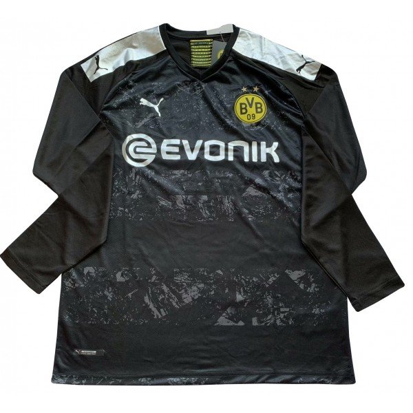 Camisa oficial Puma Borussia Dortmund 2019 2020 II Jogador manga comprida