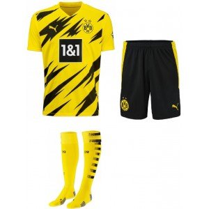 Kit adulto oficial Puma Borussia Dortmund  2020 2021 I jogador