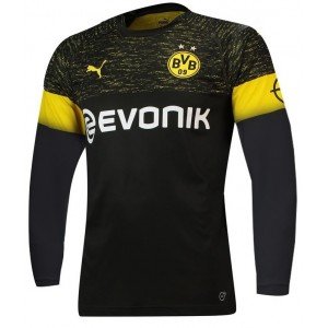 Camisa oficial Puma Borussia Dortmund 2018 2019 II Jogador manga comprida