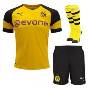 Kit adulto oficial Puma Borussia Dortmund  2018 2019 I jogador