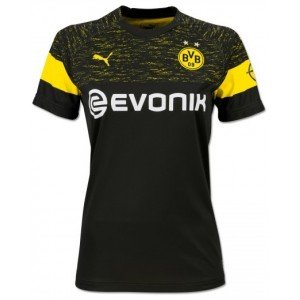 Camisa feminina oficial Borussia Dortmund 2018 2019 II