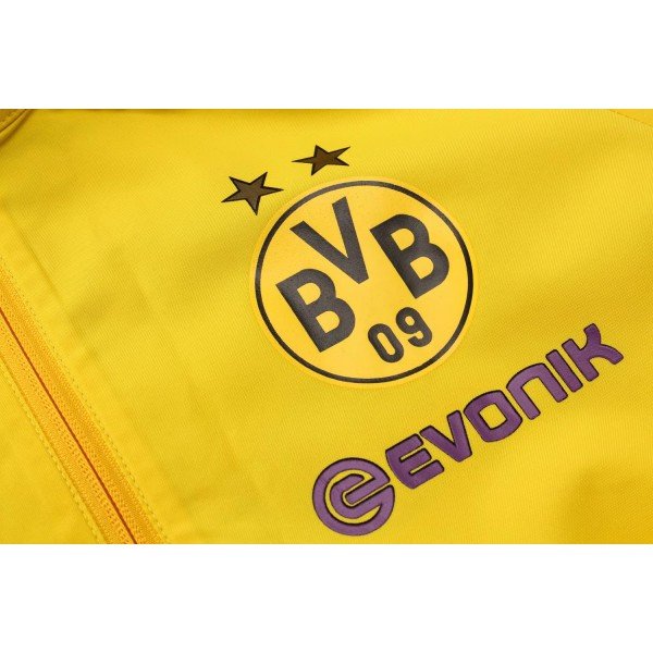 Jaqueta corta vento oficial Puma Borussia Dortmund 2018 2019 amarela