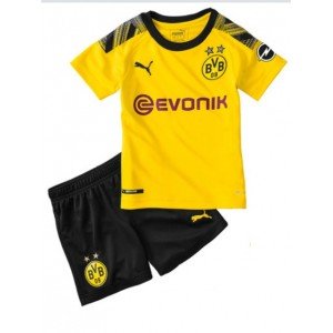 Kit infantil oficial Puma  Borussia Dortmund 2019 2020 I jogador