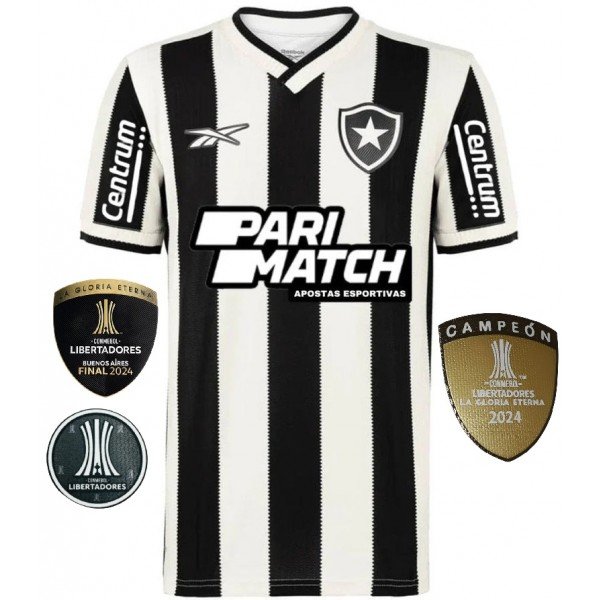 Camisa I Botafogo 2024 Reebok oficial Final Libertadores