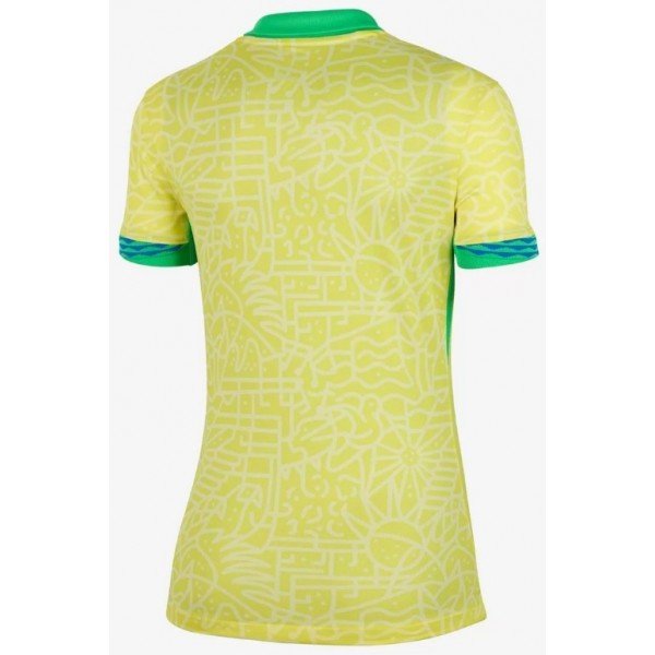 Camisa Feminina I Seleção do Brasil 2024 Home 