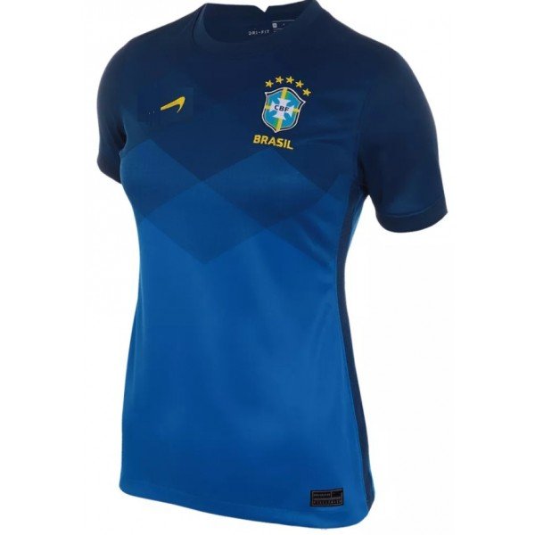 Camisa Feminina II Seleção do Brasil 2021 Away